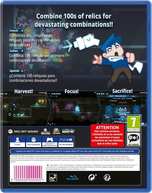Revita PS4 Italian Game Playstation 4 Video Game New Sealed Re Vita EU