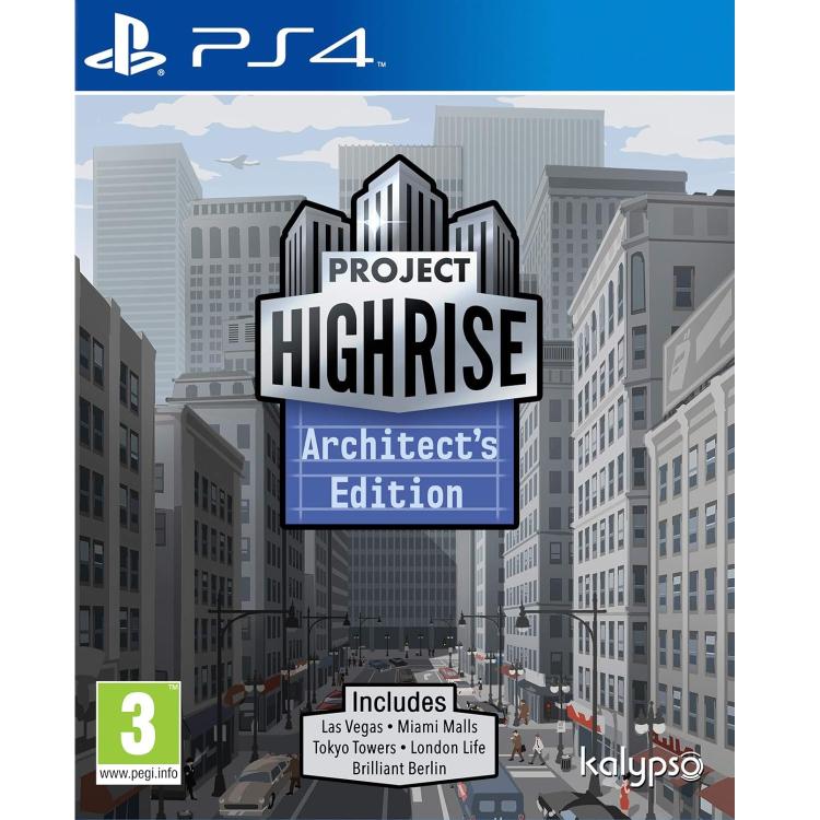 Project Highrise: Architect's Edition PS4 Video Game Playstation 4 Disc EU/ITA