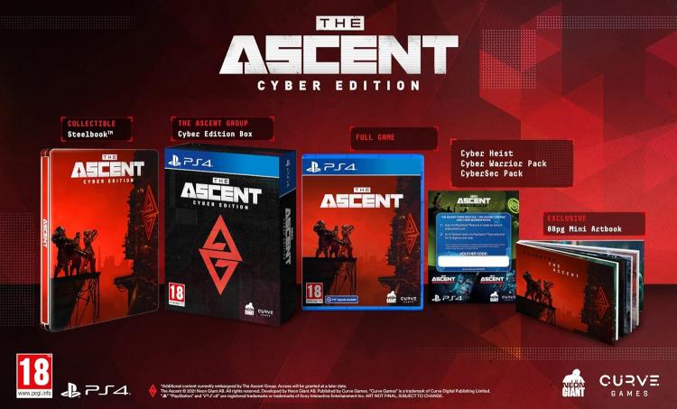 The Ascent Cyber Edition Collector Edition Ps4 Videogioco Playstation 4 Eu Ita