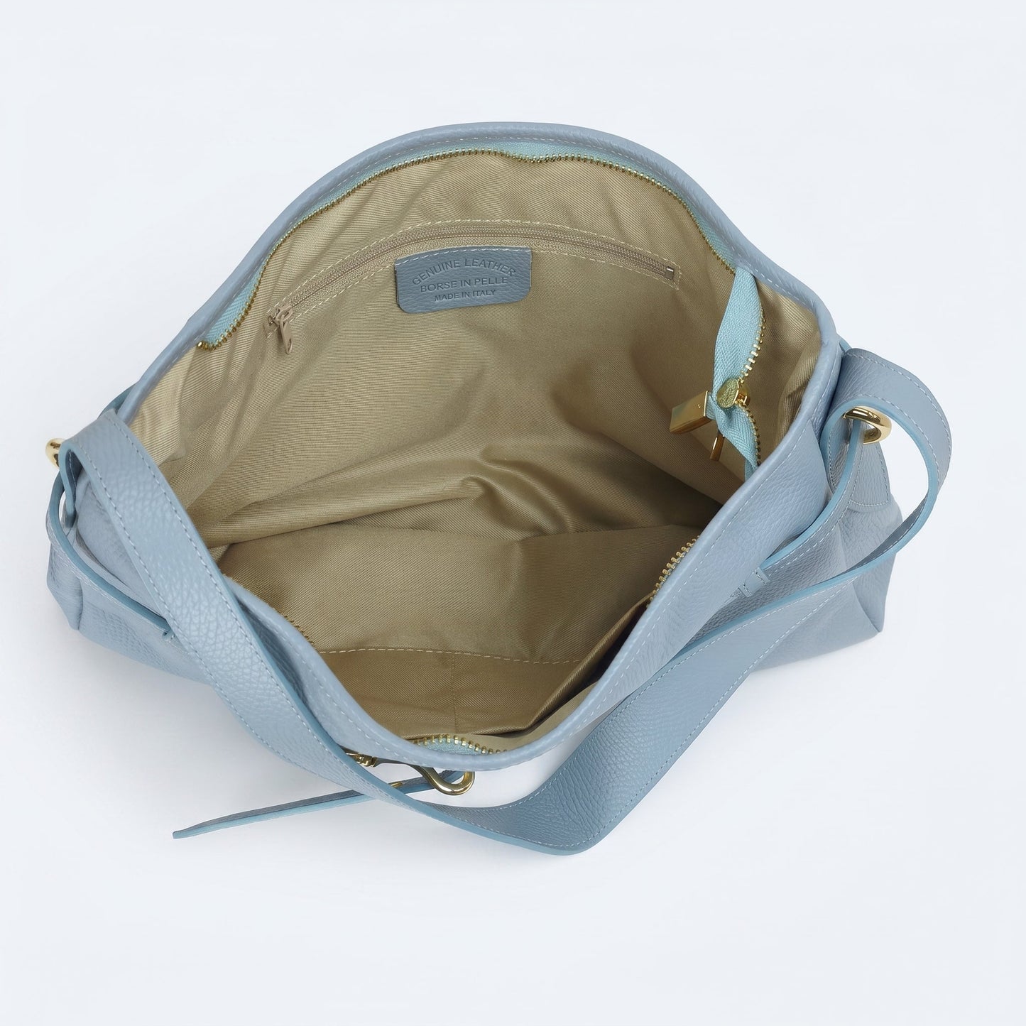Allicia Borsa a Tracolla in Vera Pelle Made in Italy