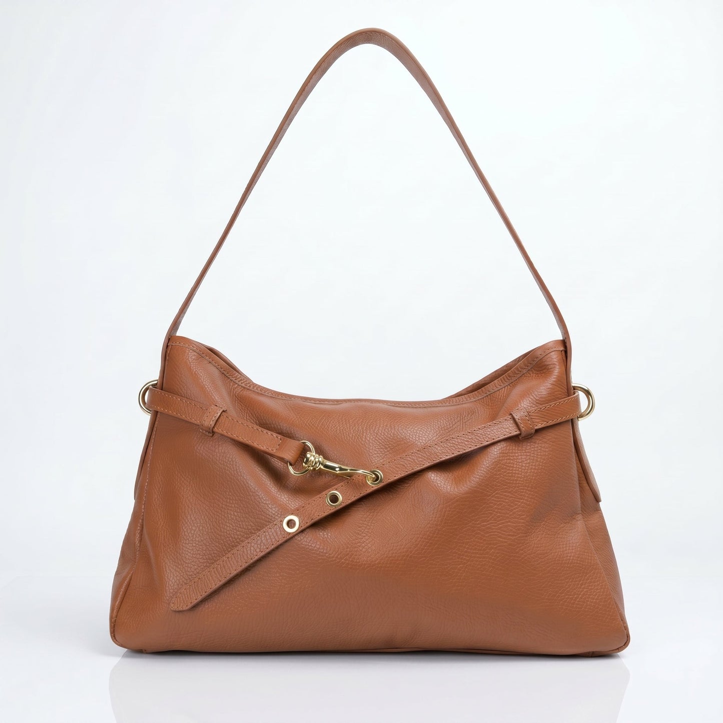 Allicia Borsa a Tracolla in Vera Pelle Made in Italy
