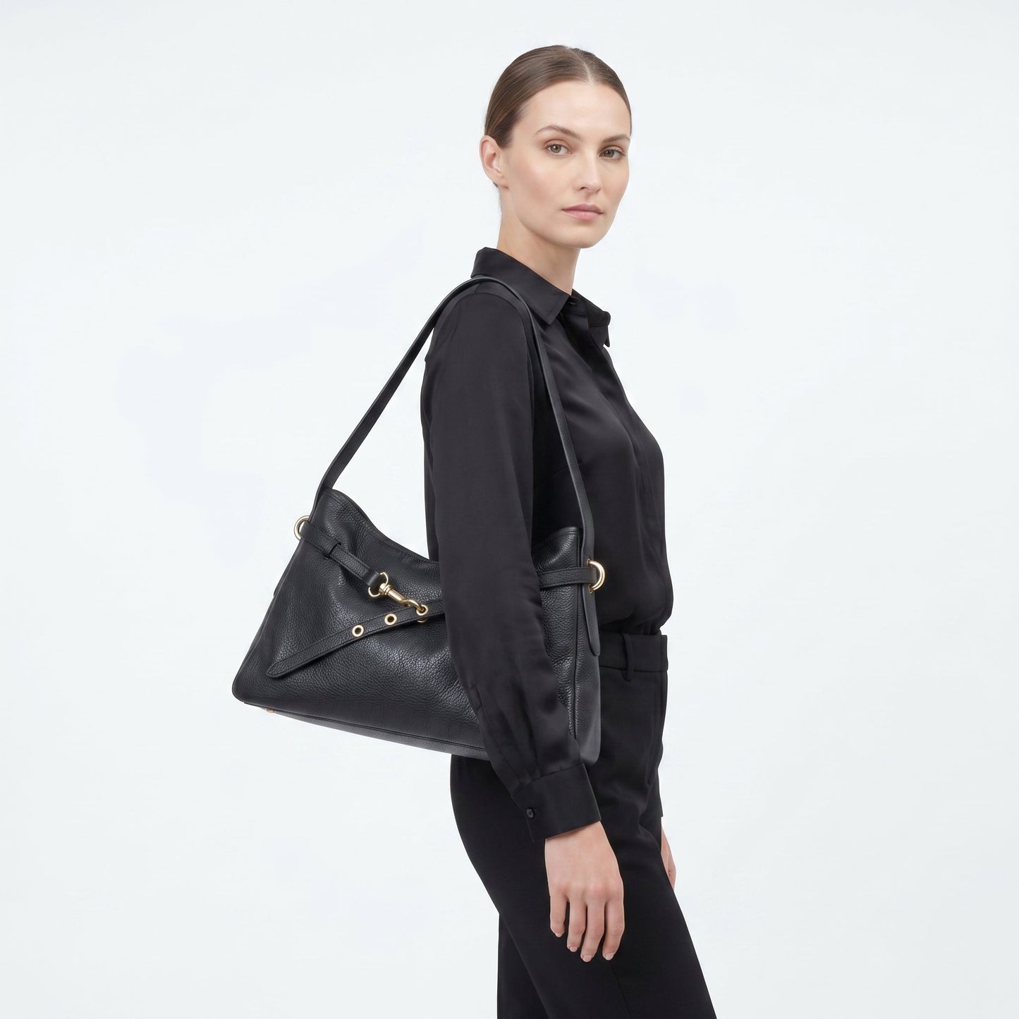 Allicia Borsa a Tracolla in Vera Pelle Made in Italy