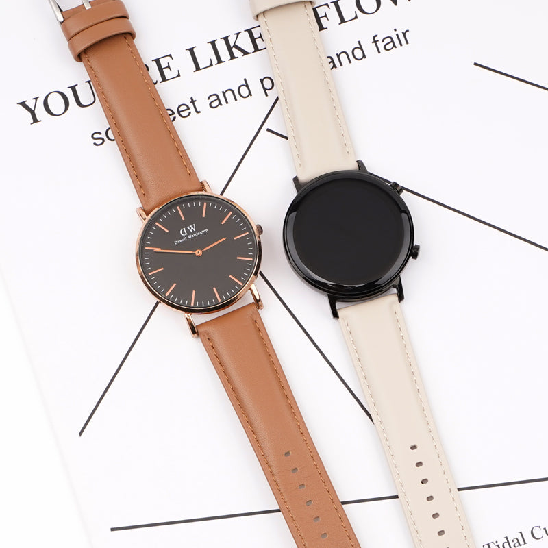 Cinturini PELLE IMBOTTITA di qualità per Omega x Swatch