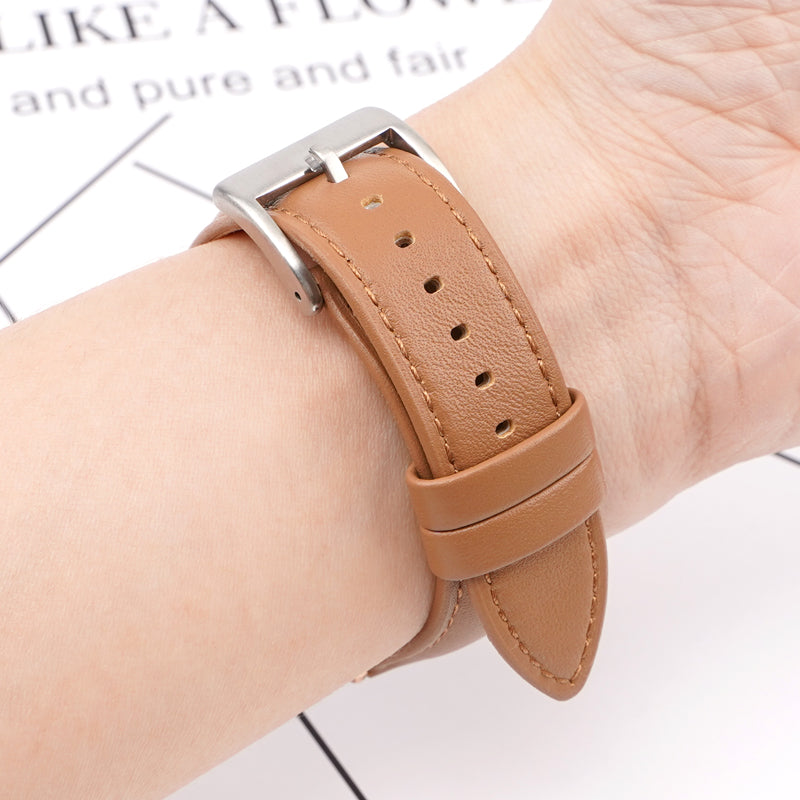 Cinturini PELLE IMBOTTITA di qualità per Omega x Swatch