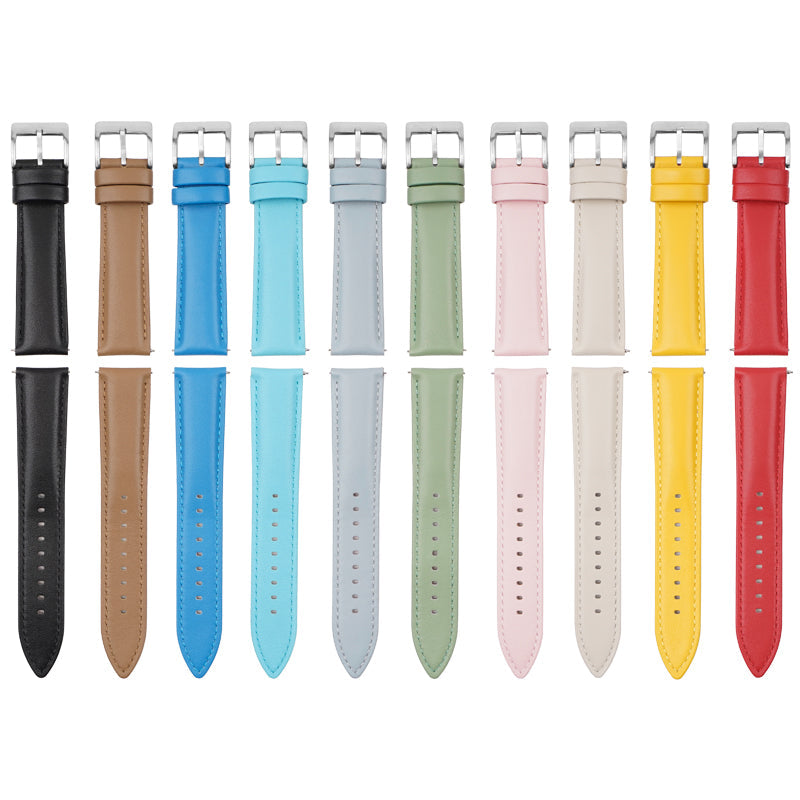 Cinturini PELLE IMBOTTITA di qualità per Omega x Swatch