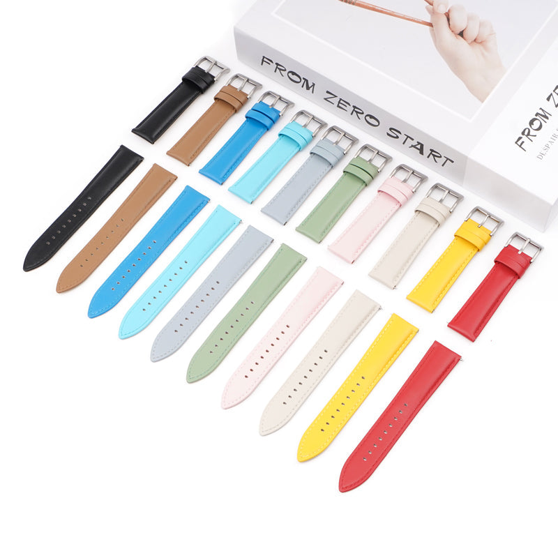 Cinturini PELLE IMBOTTITA di qualità per Omega x Swatch