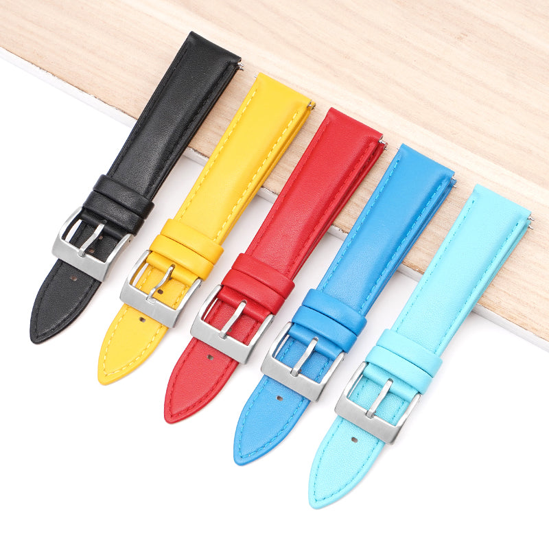 Cinturini PELLE IMBOTTITA di qualità per Omega x Swatch