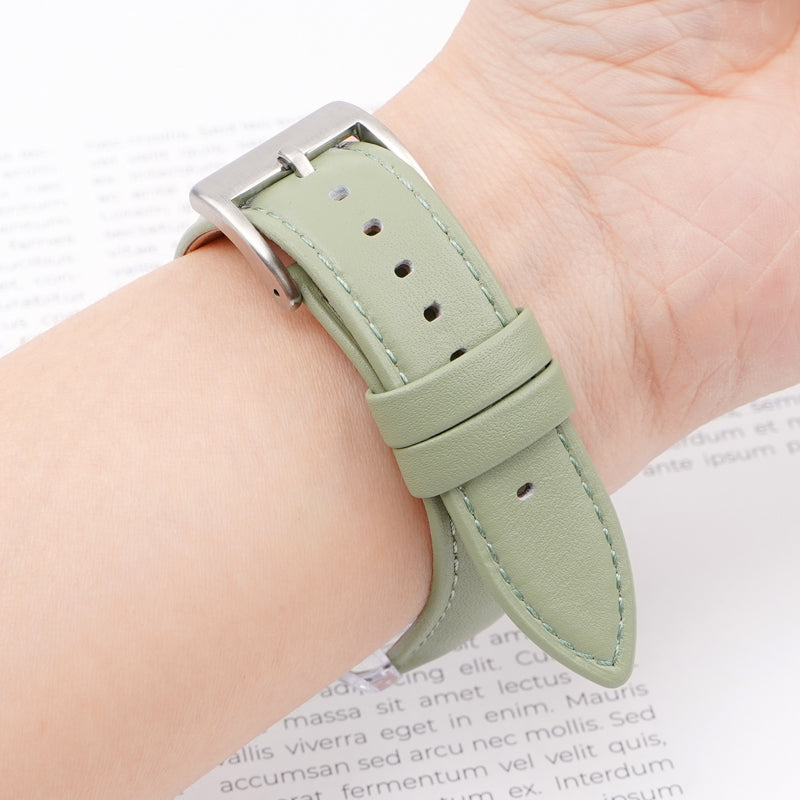 Cinturini PELLE IMBOTTITA di qualità per Omega x Swatch