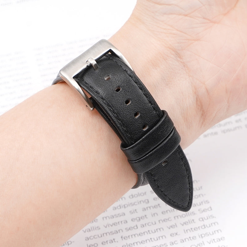 Cinturini PELLE IMBOTTITA di qualità per Omega x Swatch