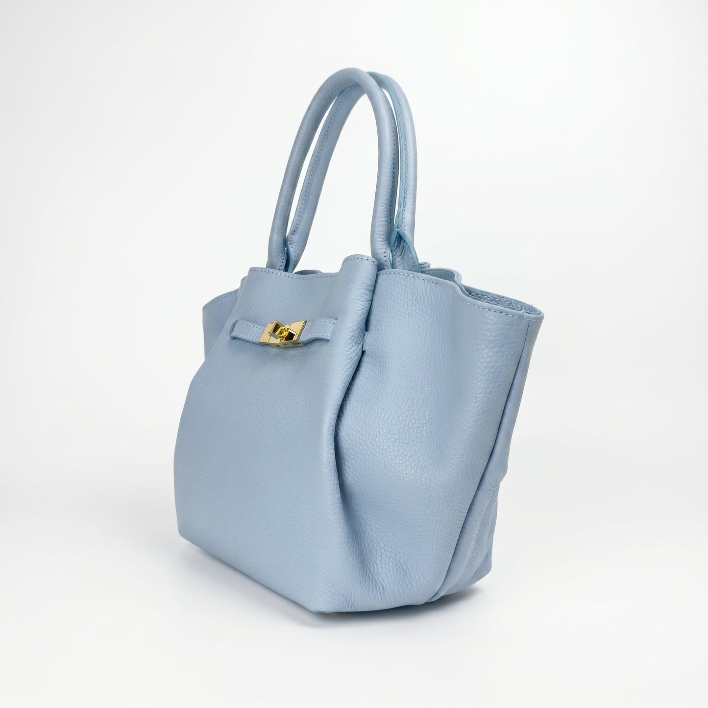 Azura Borsa Tote con Manico Superiore in Vera Pelle Made in Italy