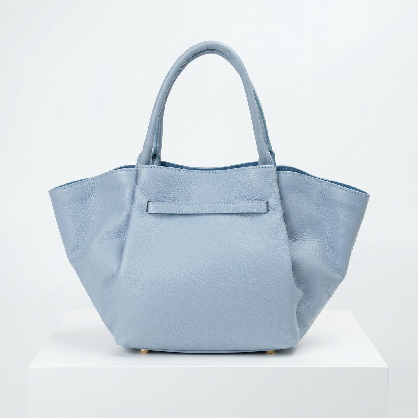 Azura Borsa Tote con Manico Superiore in Vera Pelle Made in Italy