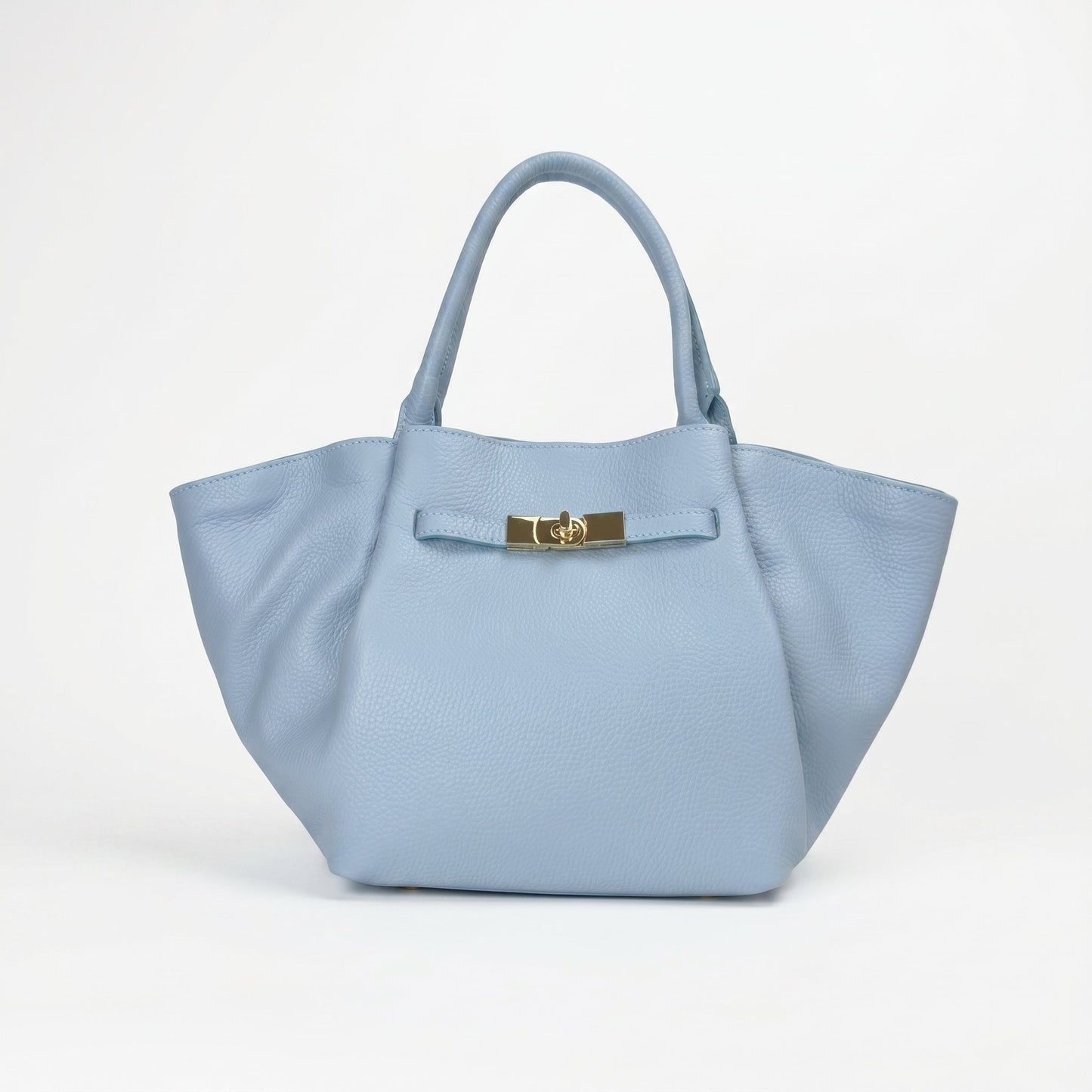 Azura Borsa Tote con Manico Superiore in Vera Pelle Made in Italy