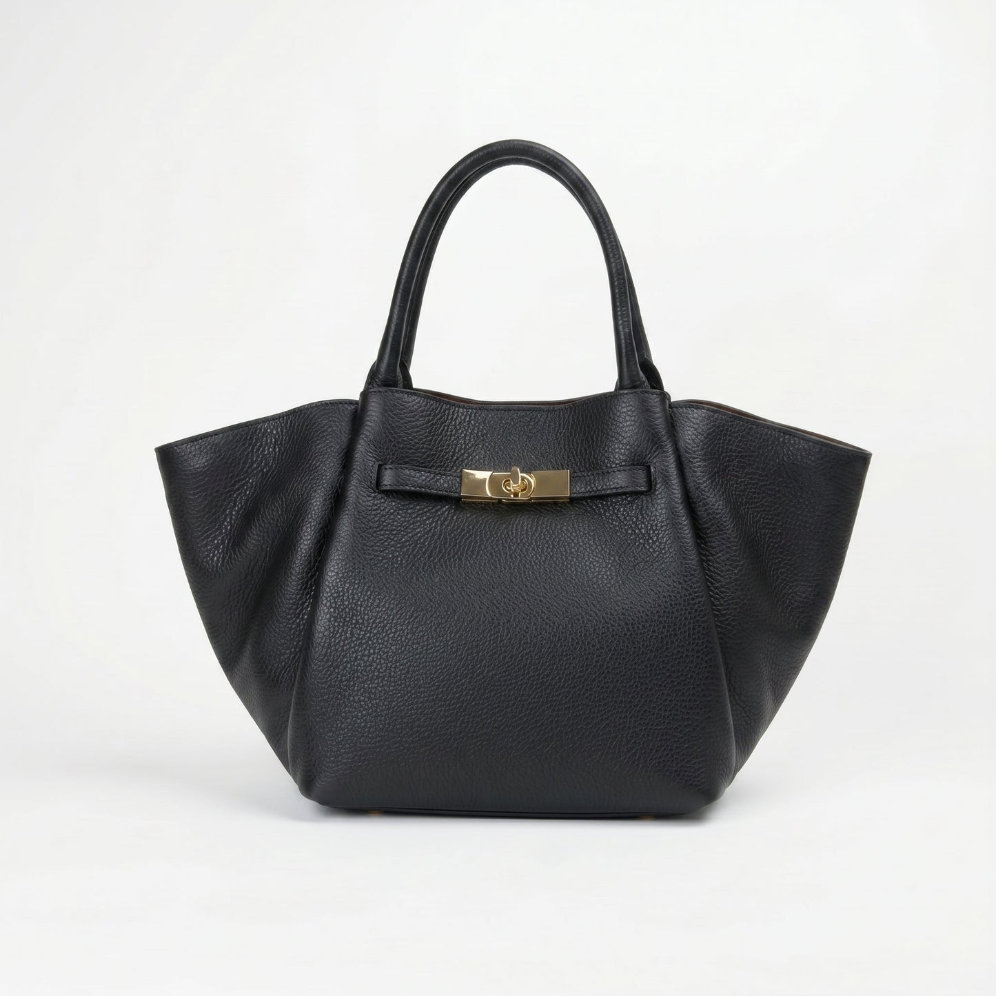 Azura Borsa Tote con Manico Superiore in Vera Pelle Made in Italy