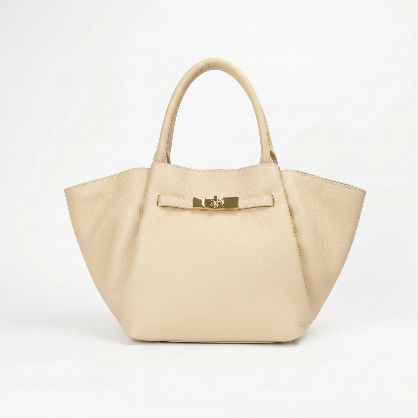 Azura Borsa Tote con Manico Superiore in Vera Pelle Made in Italy