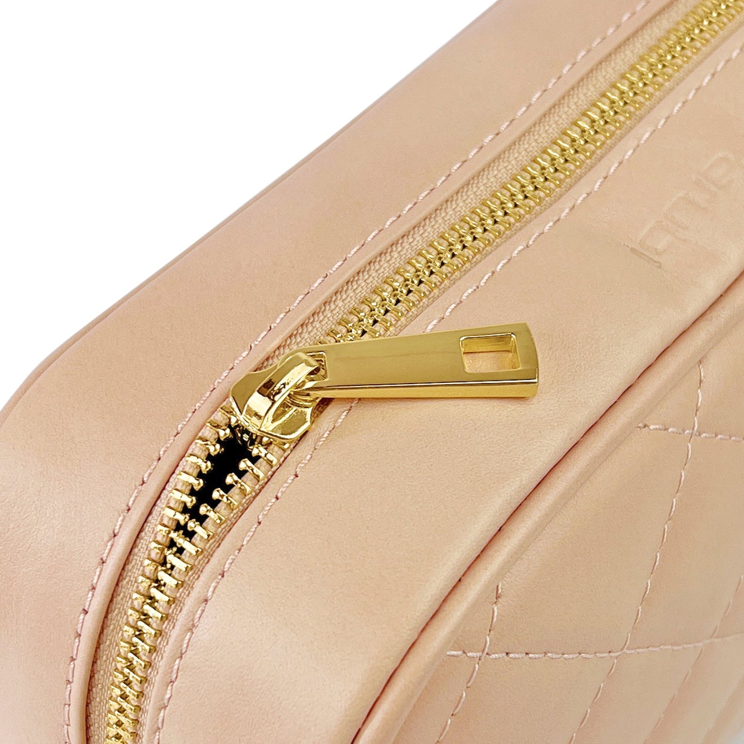 Borsa Donna a Tracolla Trapuntata Rosa, In Vera Pelle, Made in Italy, Nora