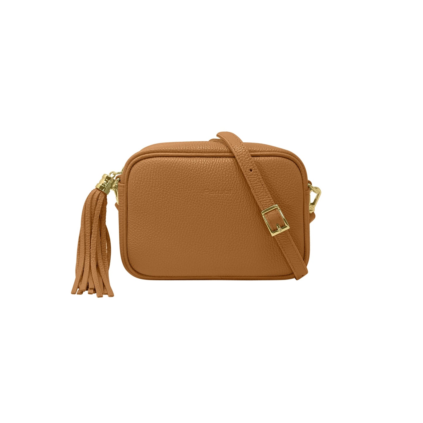 Borsa Donna a Tracolla Cuoio Marrone, In Vera Pelle, Made in Italy, Anastasia