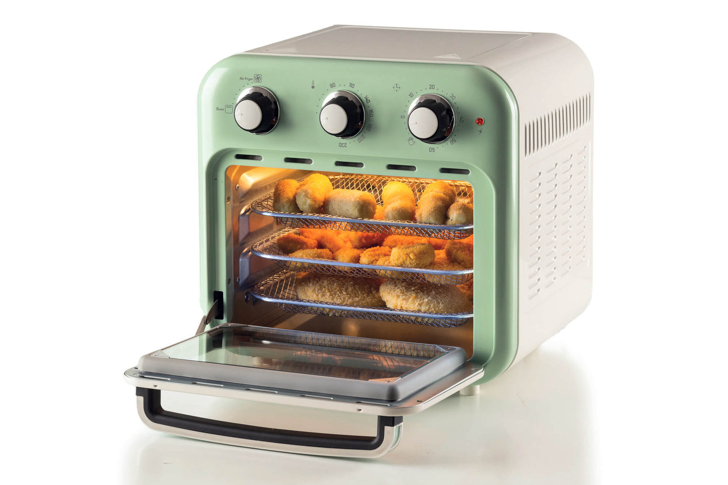 Friggitrice ad aria + Forno Vintage Verde