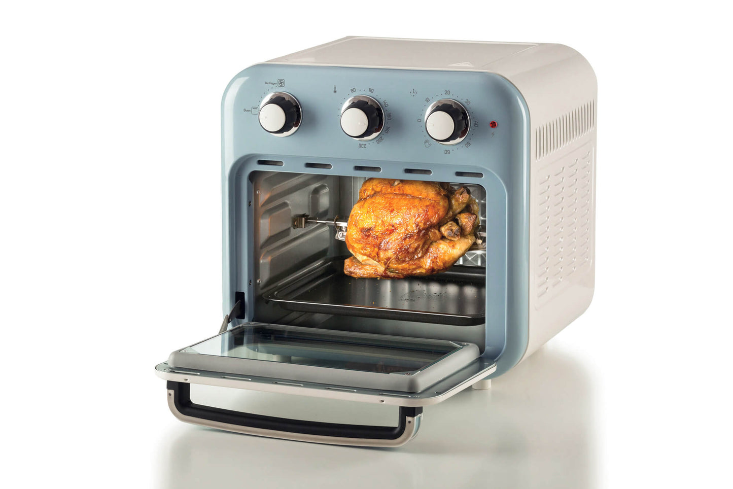 Friggitrice ad aria + Forno Vintage Celeste