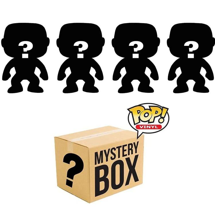Mystery Box 4Pz Funko Pop! (Genere: Superheroes) Prodotti Nuovi A Sorpresa
