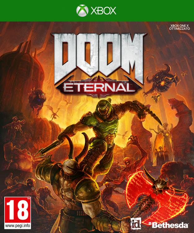 Doom Eternal Xbox One Gioco Xone Videogioco Italiano Nuovo Sigillato Day One