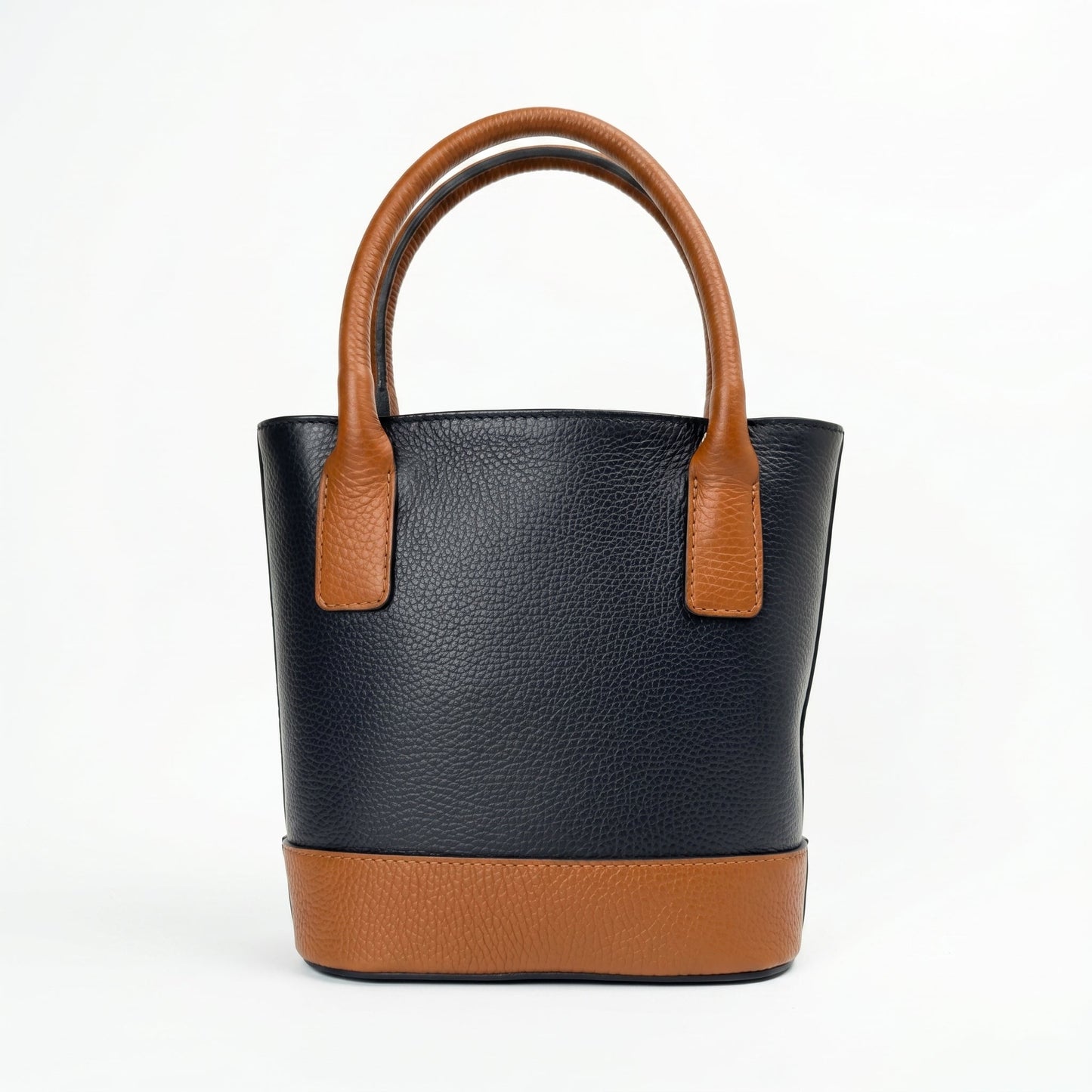 Borsa Bucky in Vera Pelle con Tracolla Regolabile
