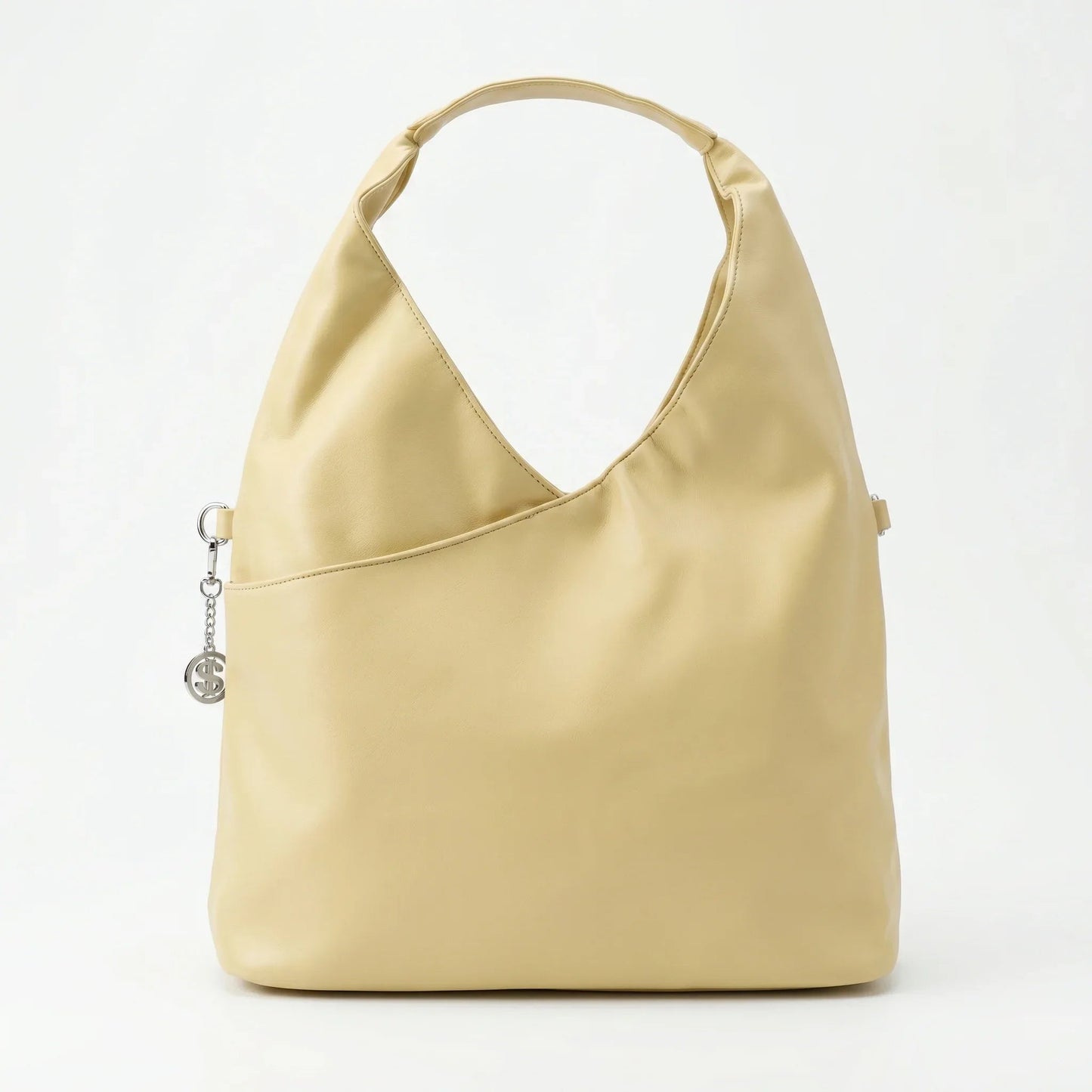 Borsa Grande Silver Dot in Ecopelle con Tracolla Regolabile