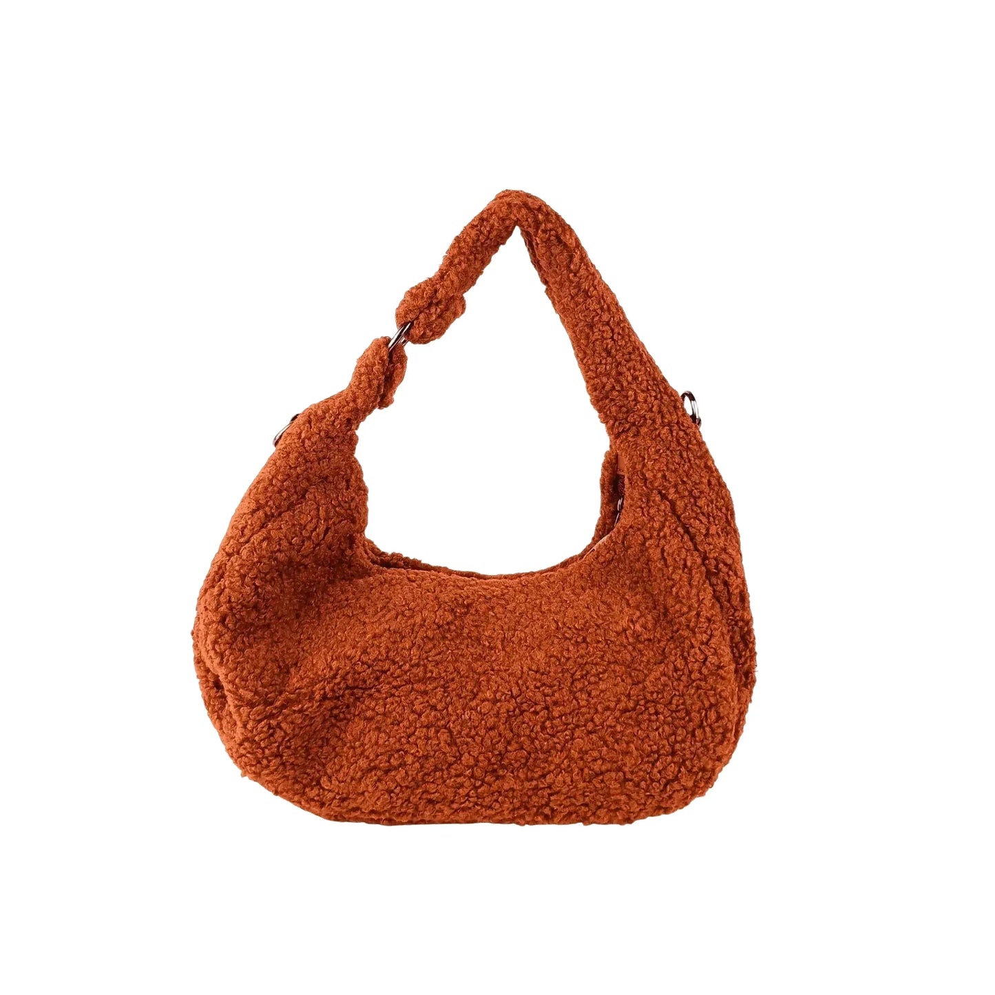 Hobo Bag Faux Sheepskin - MS-1669