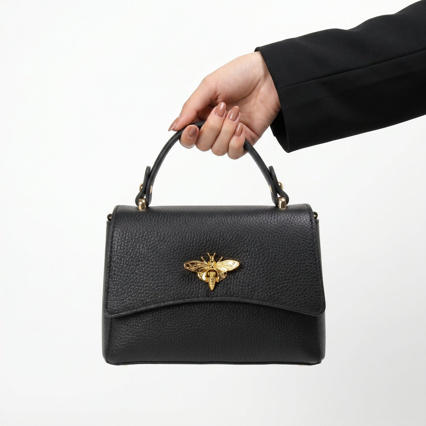 Borsa Mini a Farfalla in Vera Pelle Made in Italy