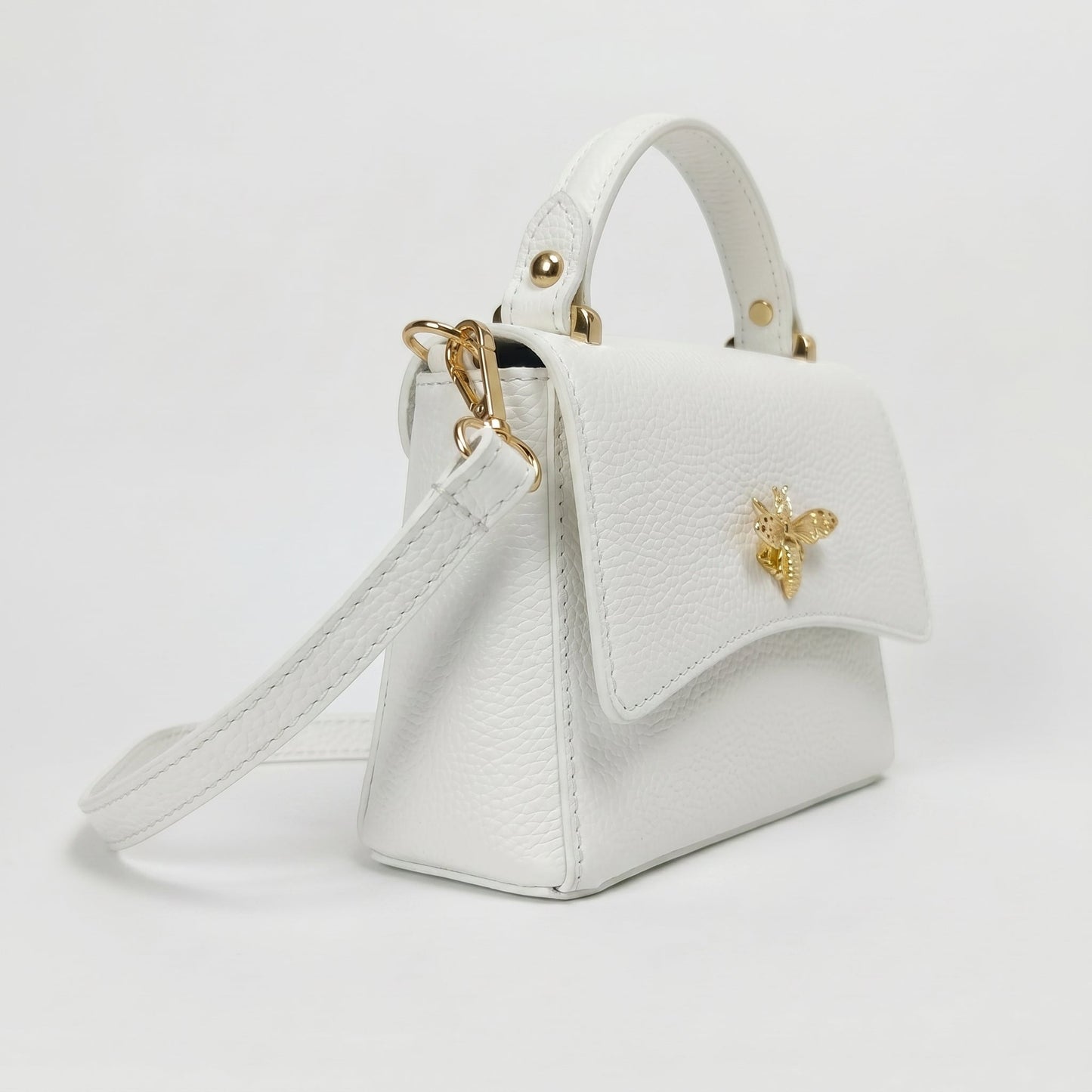 Borsa Mini a Farfalla in Vera Pelle Made in Italy