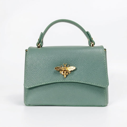 Borsa Mini a Farfalla in Vera Pelle Made in Italy