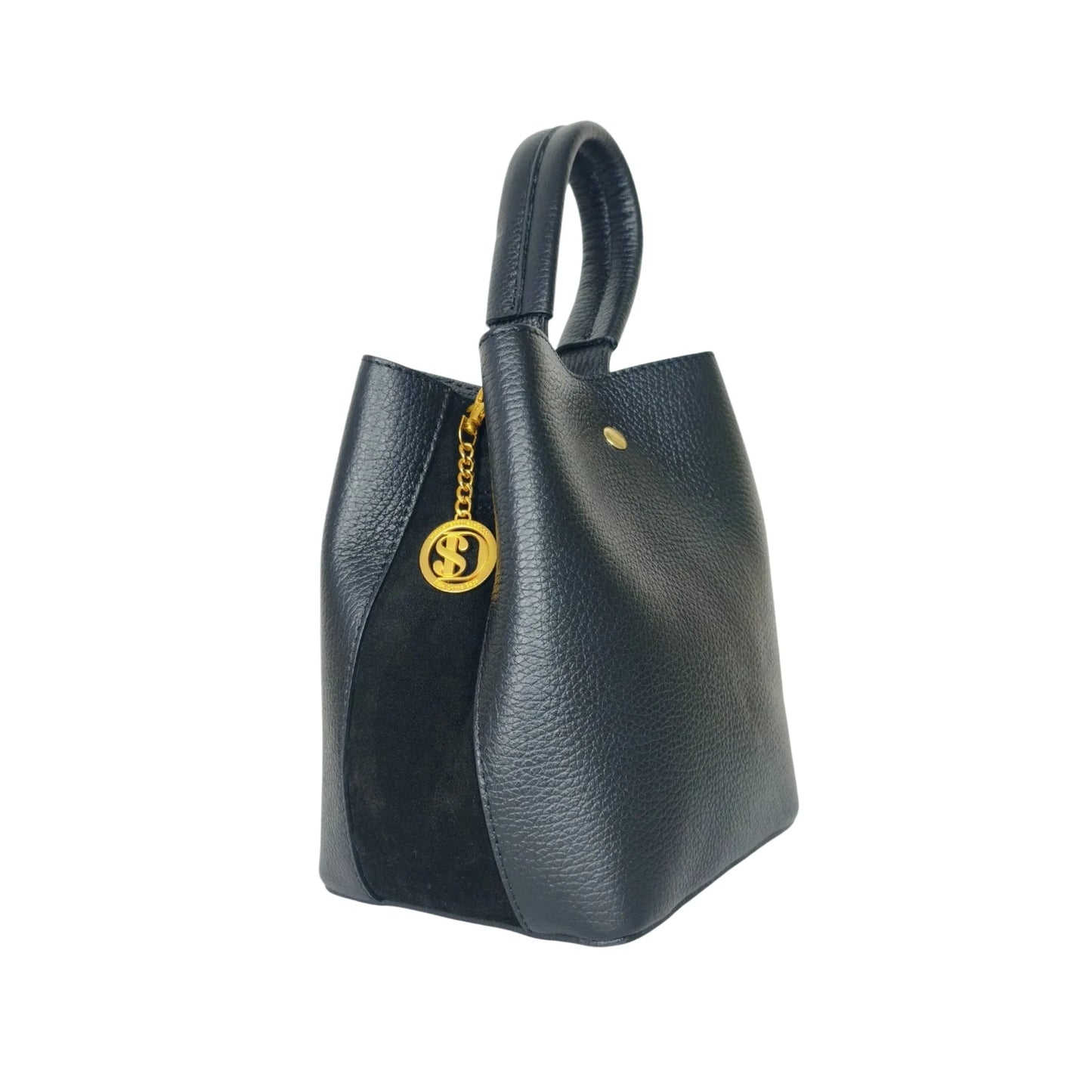 Italian Leather Bucket Bag MS-3265