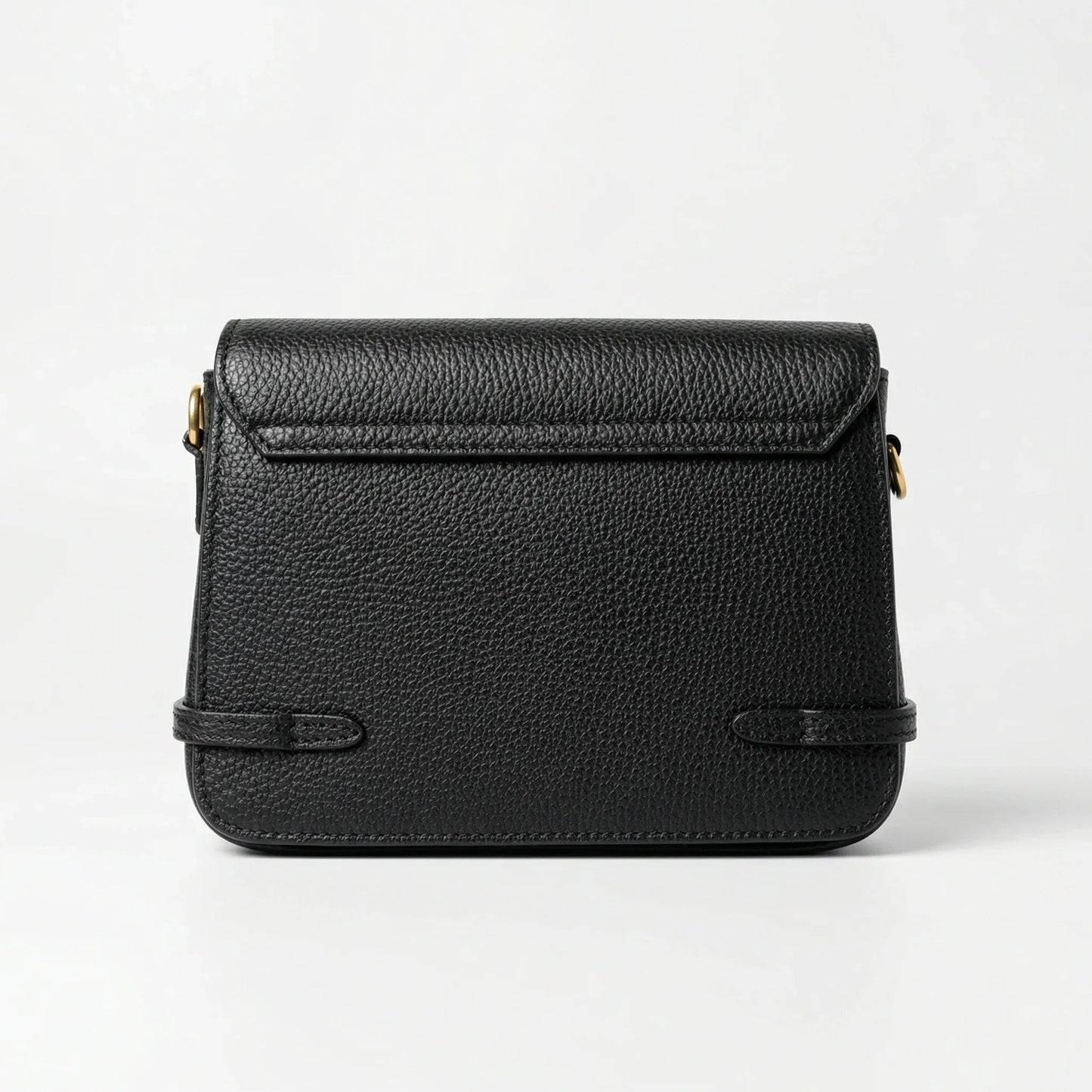 Borsa a Tracolla Buckle Up in Vera Pelle Regolabile