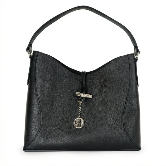 Borsa a Tracolla Lorenza in Vera Pelle Grande Capiente
