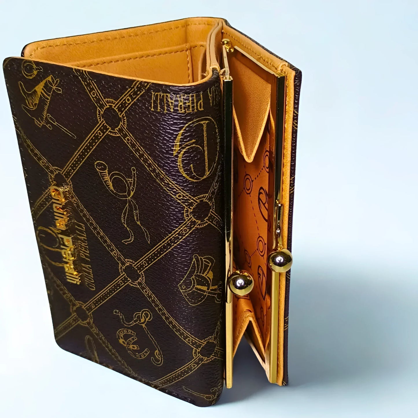 Brown Leather Hand Wallet - MS-1116