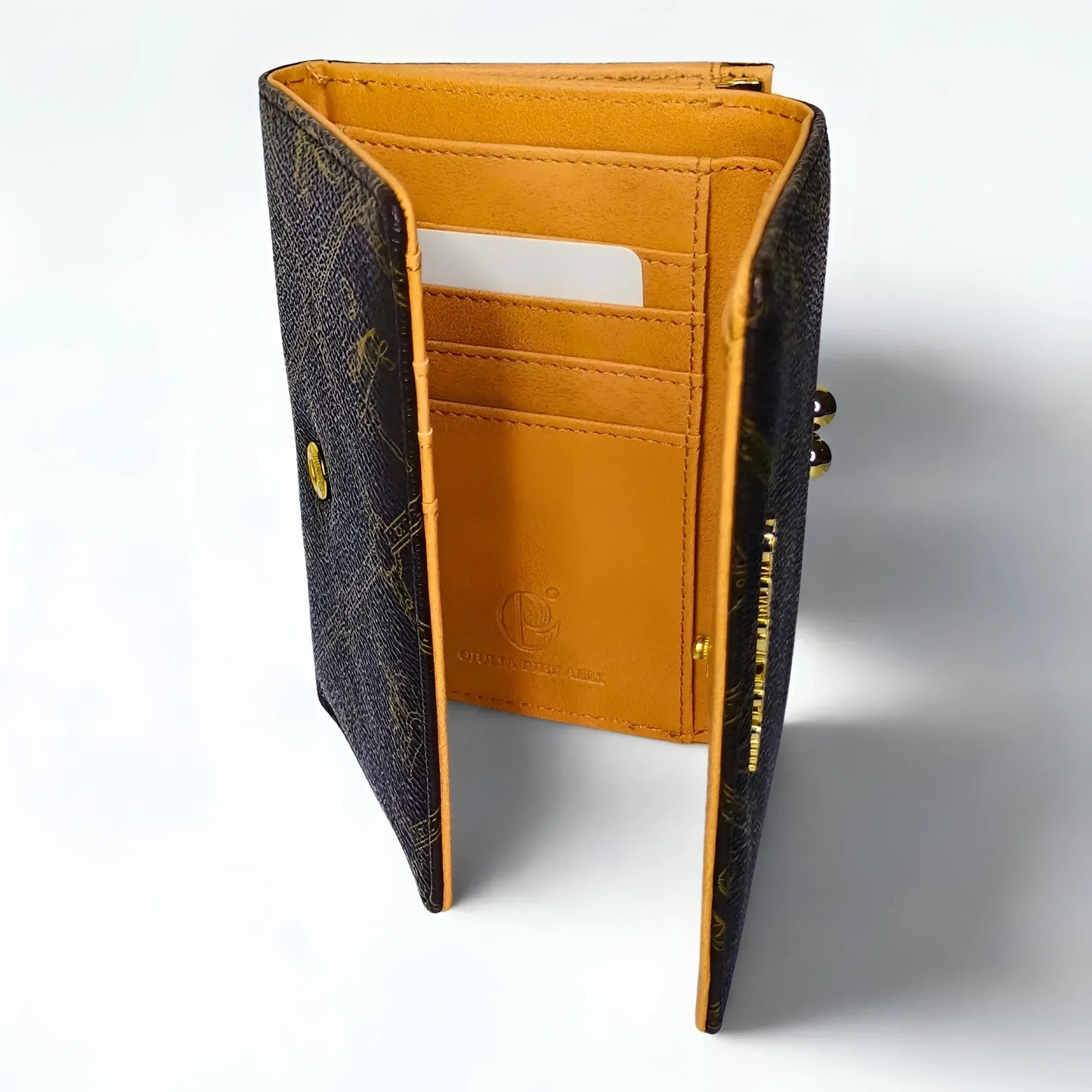Brown Leather Hand Wallet - MS-1116
