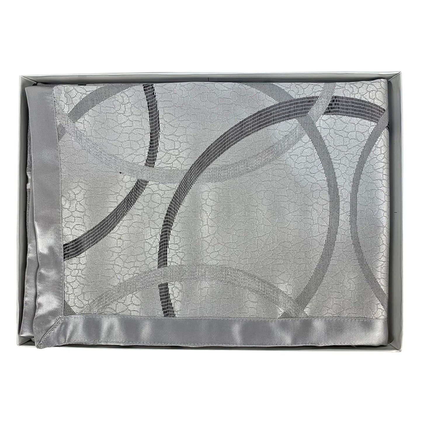 Centrotavola quadrato in raso Nausikaa 90x90 cm 1694