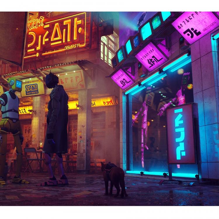 Stray PS4 Video Game New Italian Playstation 4 Game Sealed Cat Game