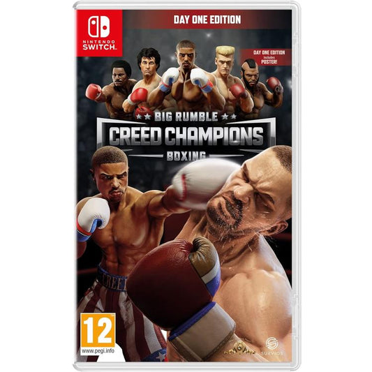 BIG RUMBLE BOXING CREED CHAMPIONS NINTENDO SWITCH DAY ONE EDITION VIDEO GAME IT