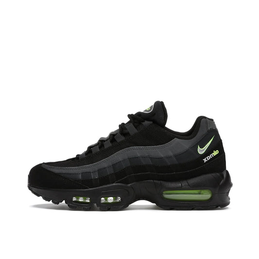 Nike Air Max 95 Retro Logo Black Grey Volt