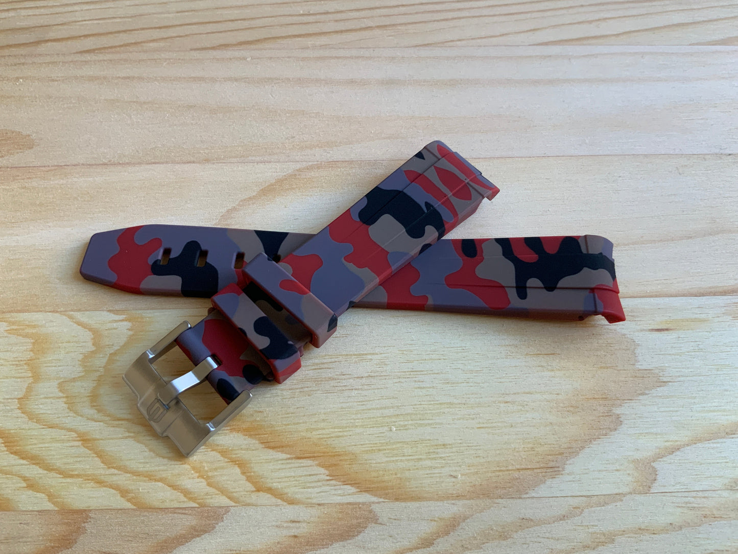 Cinturini silicone avvolgenti CAMOUFLAGE per Omega X Swatch