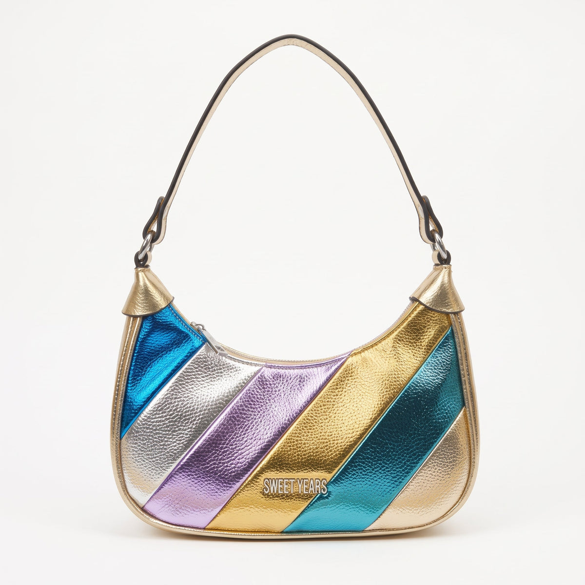Rainbow Metallic Crossbody Bag - MS-0008