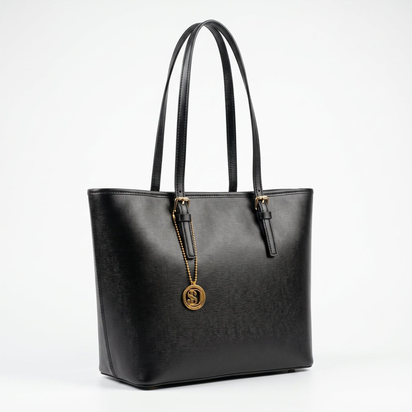 Borsa Serena Shopper in Vera Pelle Saffiano con Doppia Tasca Interna – Stile Donna Bags