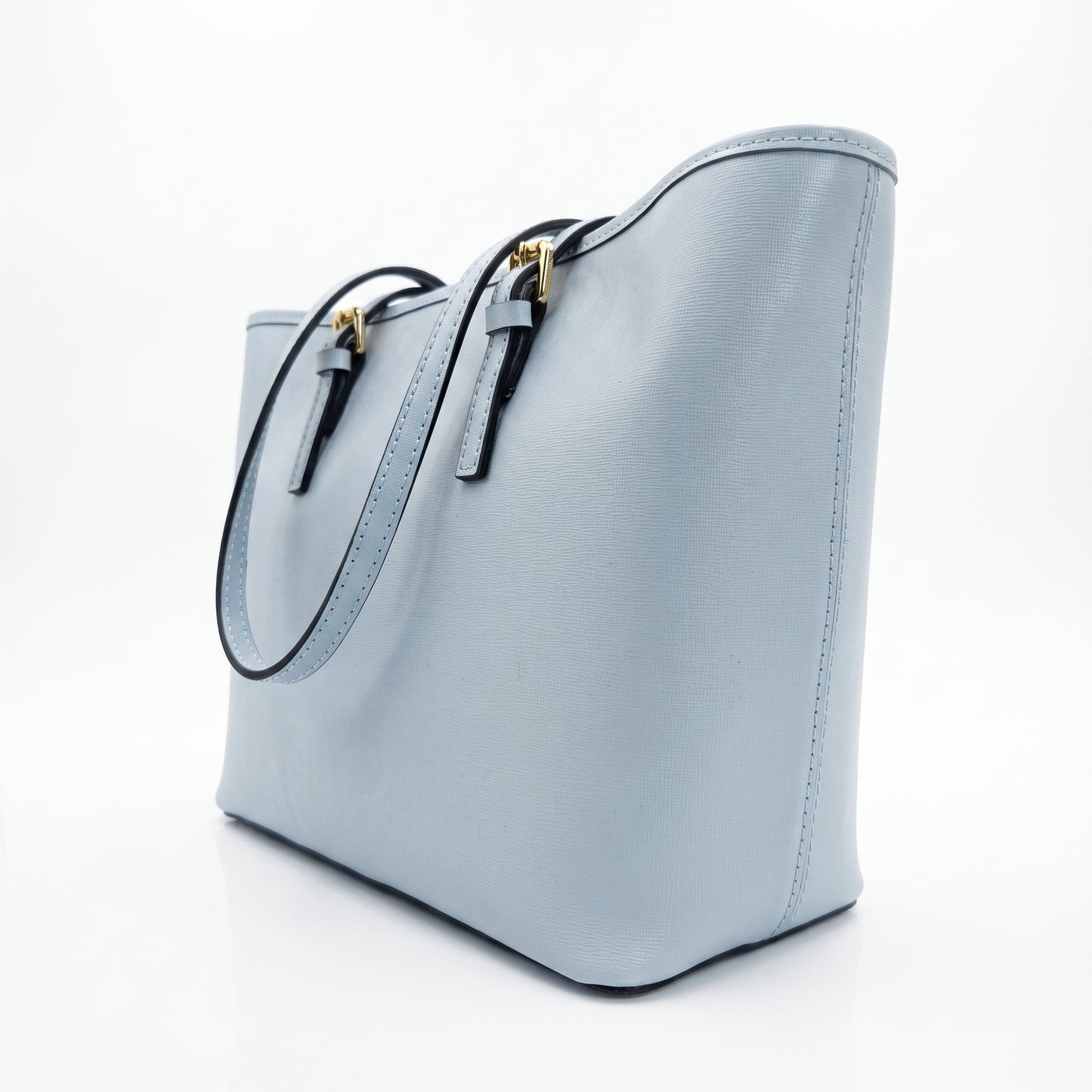 Borsa Serena Shopper in Vera Pelle Saffiano con Doppia Tasca Interna – Stile Donna Bags