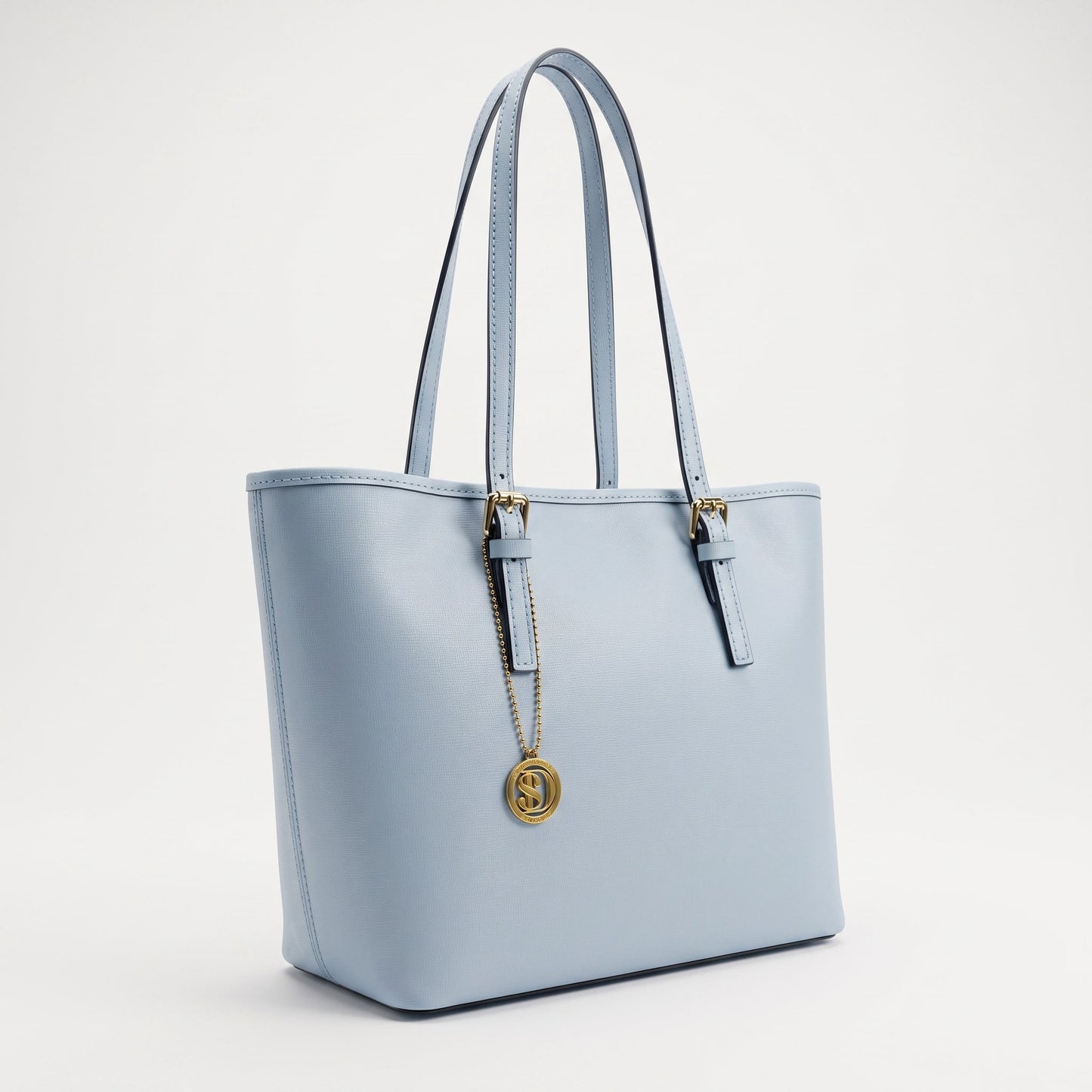 Borsa Serena Shopper in Vera Pelle Saffiano con Doppia Tasca Interna – Stile Donna Bags