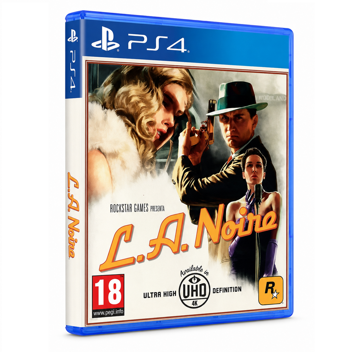 L.A. Noire PS4 Video Game EU Playstation 4 Italian Game Rockstar GTA Sealed