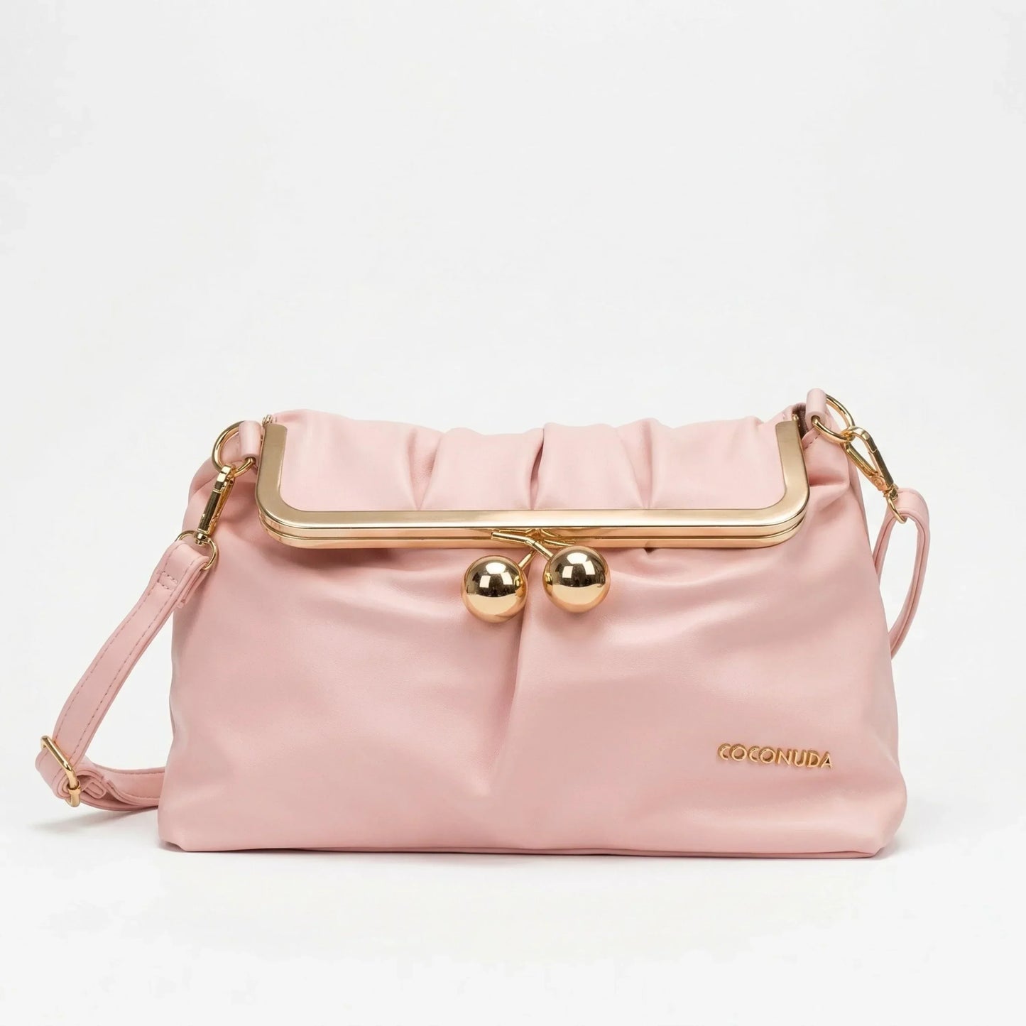 Coconuda Pochette in Ecopelle Morbida con Chiusura a Scatto