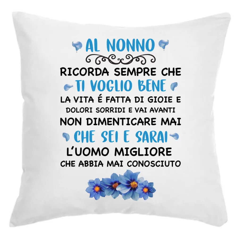 Cuscino Al Nonno Ti Voglio Bene