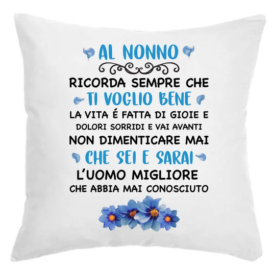Cuscino Al Nonno Ti Voglio Bene