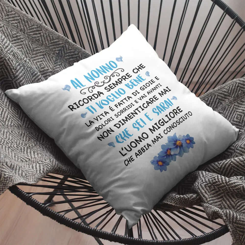Cuscino Al Nonno Ti Voglio Bene