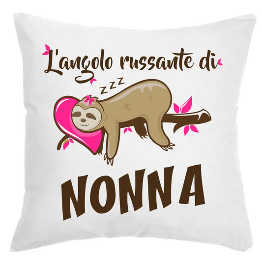 Cuscino L'angolo russante di Nonna